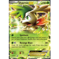 Shaymin EX 5/99 BW Next Destinies Holo Ultra Rare Pokemon Card NEAR MINT TCG