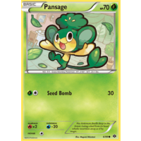 Pansage 6/99 BW Next Destinies Common Pokemon Card NEAR MINT TCG