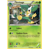 Simisage 7/99 BW Next Destinies Rare Pokemon Card NEAR MINT TCG