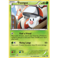 Foongus 8/99 BW Next Destinies Common Pokemon Card NEAR MINT TCG
