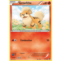 Growlithe 11/99 BW Next Destinies Common Pokemon Card NEAR MINT TCG
