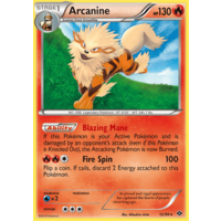 Arcanine 12/99 BW Next Destinies Rare Pokemon Card NEAR MINT TCG