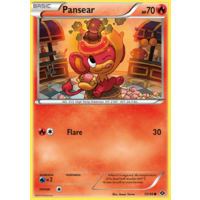 Pansear 15/99 BW Next Destinies Common Pokemon Card NEAR MINT TCG