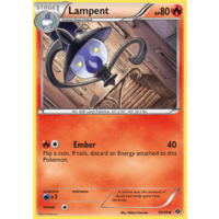 Lampent 19/99 BW Next Destinies Uncommon Pokemon Card NEAR MINT TCG