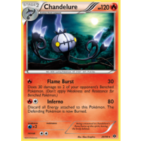 Chandelure 20/99 BW Next Destinies Holo Rare Pokemon Card NEAR MINT TCG