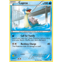 Lapras 25/99 BW Next Destinies Rare Pokemon Card NEAR MINT TCG