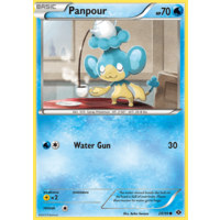 Panpour 28/99 BW Next Destinies Common Pokemon Card NEAR MINT TCG