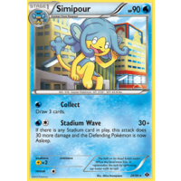 Simipour 29/99 BW Next Destinies Rare Pokemon Card NEAR MINT TCG