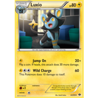 Luxio 44/99 BW Next Destinies Uncommon Pokemon Card NEAR MINT TCG