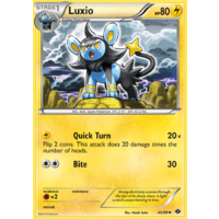 Luxio 45/99 BW Next Destinies Uncommon Pokemon Card NEAR MINT TCG