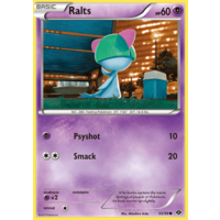 Ralts 55/99 BW Next Destinies Common Pokemon Card NEAR MINT TCG