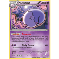 Musharna 59/99 BW Next Destinies Rare Pokemon Card NEAR MINT TCG