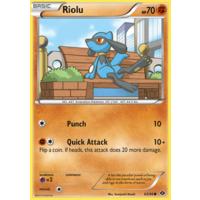 Riolu 63/99 BW Next Destinies Common Pokemon Card NEAR MINT TCG