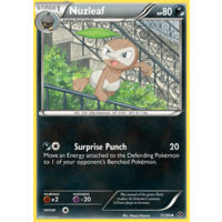 Nuzleaf 71/99 BW Next Destinies Uncommon Pokemon Card NEAR MINT TCG