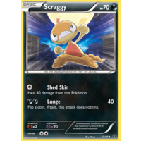 Scraggy 73/99 BW Next Destinies Uncommon Pokemon Card NEAR MINT TCG