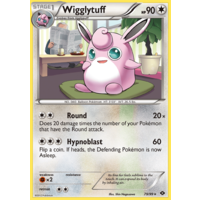 Wigglytuff 79/99 BW Next Destinies Rare Pokemon Card NEAR MINT TCG