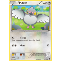 Pidove 83/99 BW Next Destinies Common Pokemon Card NEAR MINT TCG