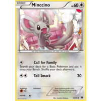 Minccino 84/99 BW Next Destinies Uncommon Pokemon Card NEAR MINT TCG