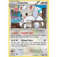 Cinccino 85/99 BW Next Destinies Holo Rare Pokemon Card NEAR MINT TCG