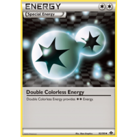 Double Colorless Energy 92/99 BW Next Destinies Uncommon Pokemon Card NEAR MINT TCG