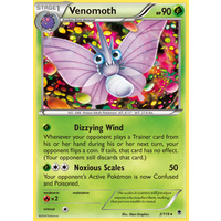 Venomoth 2/119 XY Phantom Forces Holo Rare Pokemon Card NEAR MINT TCG