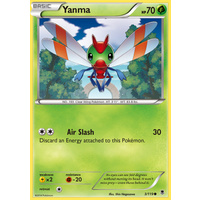 Yanma 3/119 XY Phantom Forces Common Pokemon Card NEAR MINT TCG
