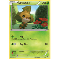 Sewaddle 5/119 XY Phantom Forces Common Pokemon Card NEAR MINT TCG