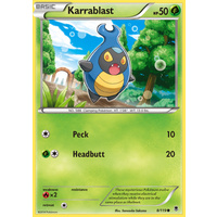 Karrablast 8/119 XY Phantom Forces Common Pokemon Card NEAR MINT TCG