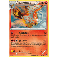 Talonflame 10/119 XY Phantom Forces Holo Rare Pokemon Card NEAR MINT TCG