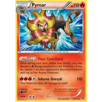 Pyroar 12/119 XY Phantom Forces Holo Rare Pokemon Card NEAR MINT TCG