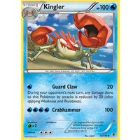 Kingler 14/119 XY Phantom Forces Uncommon Pokemon Card NEAR MINT TCG