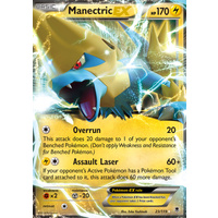 Manectric EX 23/119 XY Phantom Forces Holo Ultra Rare Pokemon Card NEAR MINT TCG