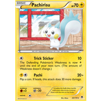 Pachirisu 25/119 XY Phantom Forces Rare Pokemon Card NEAR MINT TCG