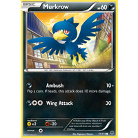 Murkrow 51/119 XY Phantom Forces Common Pokemon Card NEAR MINT TCG