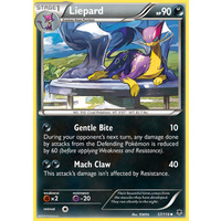 Liepard 57/119 XY Phantom Forces Uncommon Pokemon Card NEAR MINT TCG