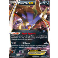 Malamar EX 58/119 XY Phantom Forces Holo Ultra Rare Pokemon Card NEAR MINT TCG