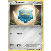 Bronzor 60/119 XY Phantom Forces Common Pokemon Card NEAR MINT TCG