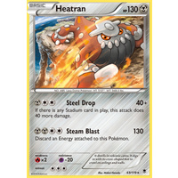 Heatran 63/119 XY Phantom Forces Holo Rare Pokemon Card NEAR MINT TCG