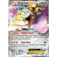 Aegislash EX 65/119 XY Phantom Forces Holo Ultra Rare Pokemon Card NEAR MINT TCG