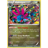 Hydreigon 74/119 XY Phantom Forces Holo Rare Pokemon Card NEAR MINT TCG