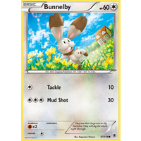 Bunnelby 87/119 XY Phantom Forces Common Pokemon Card NEAR MINT TCG