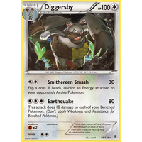 Diggersby 88/119 XY Phantom Forces Rare Pokemon Card NEAR MINT TCG