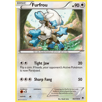 Furfrou 90/119 XY Phantom Forces Uncommon Pokemon Card NEAR MINT TCG