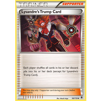 Lysandre's Trump Card 99/119 XY Phantom Forces Uncommon Trainer Pokemon Card NEAR MINT TCG
