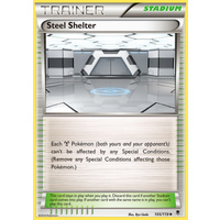 Steel Shelter 105/119 XY Phantom Forces Uncommon Trainer Pokemon Card NEAR MINT TCG