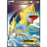 Manectric EX 113/119 XY Phantom Forces Holo Ultra Rare Full Art Pokemon Card NEAR MINT TCG