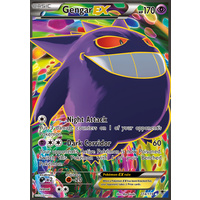 Gengar EX 114/119 XY Phantom Forces Holo Ultra Rare Full Art Pokemon Card NEAR MINT TCG