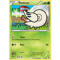 Shelmet 7/101 BW Plasma Blast Common Pokemon Card NEAR MINT TCG