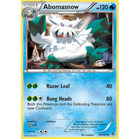 Abomasnow 26/101 BW Plasma Blast Uncommon Pokemon Card NEAR MINT TCG