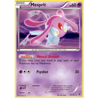 Mesprit 37/101 BW Plasma Blast Holo Rare Pokemon Card NEAR MINT TCG